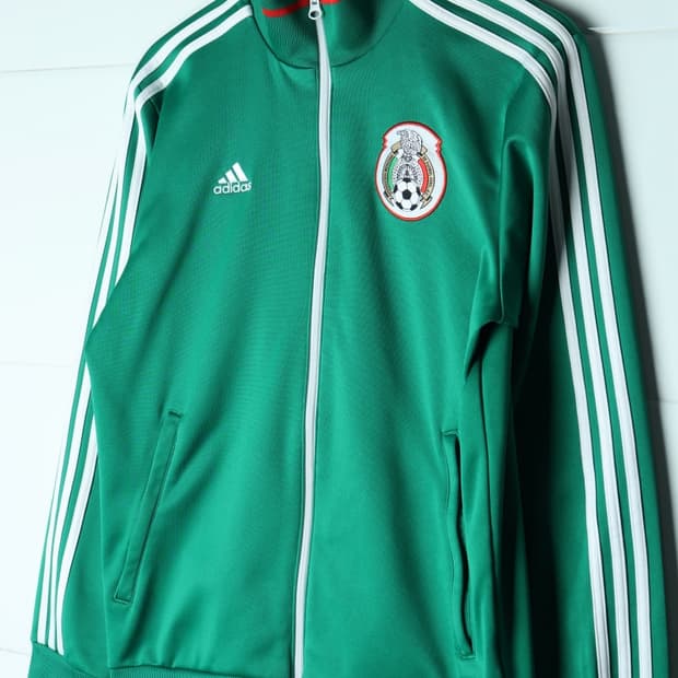 (XL-2XL) 아디다스 집업 바람막이 점퍼자켓 월드컵 그린-H33285