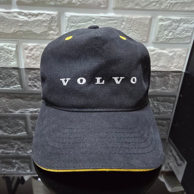 볼보 블랙 볼캡 모자 volvo