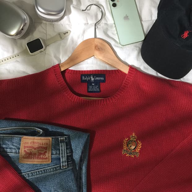 (WOMAN) 폴로랄프로렌 니트 스웨터 XL