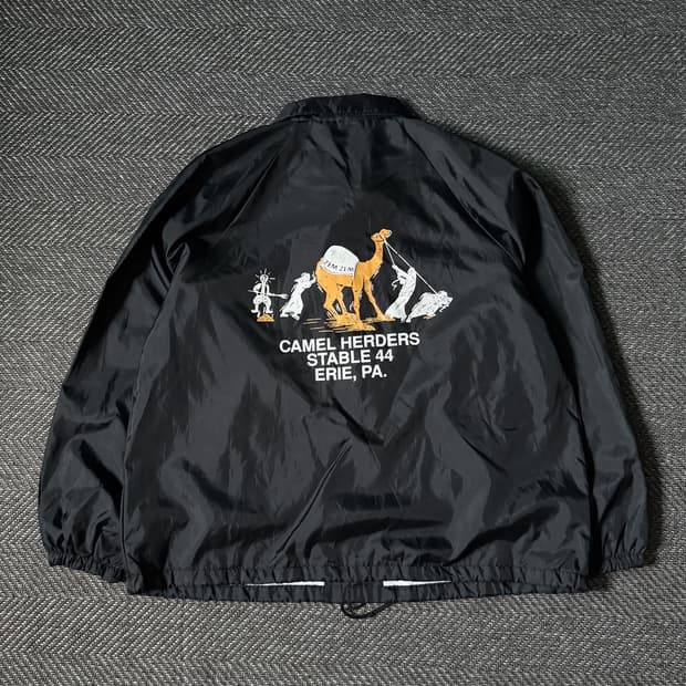 90s USA Auburn 카멜 빈티지 코치자켓 (105-110)