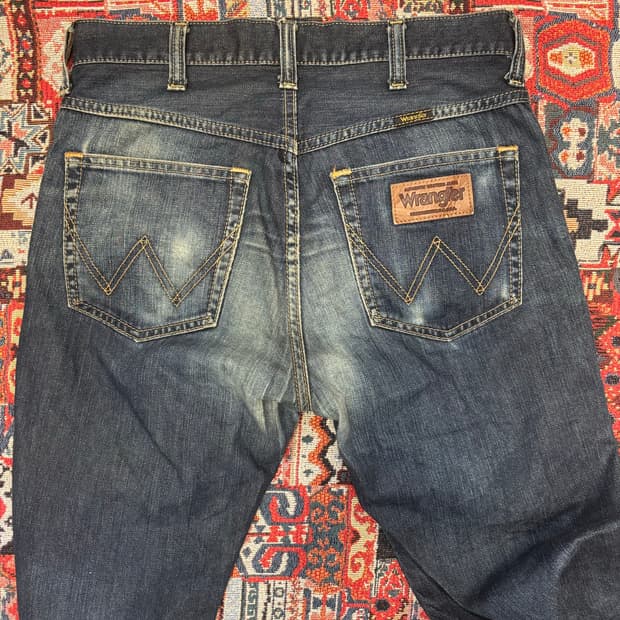 Wrangler W0382 Vintage Straight Denim