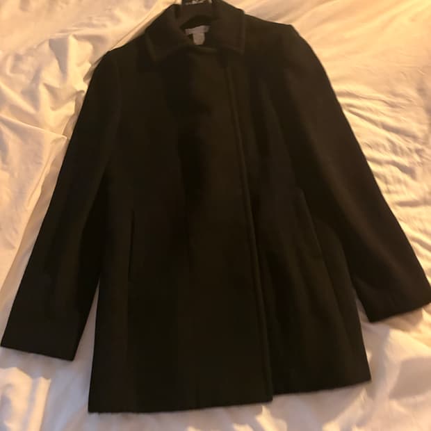 질스튜어트 울 모직 코트 / y2k 핀터레스트 핀터깔