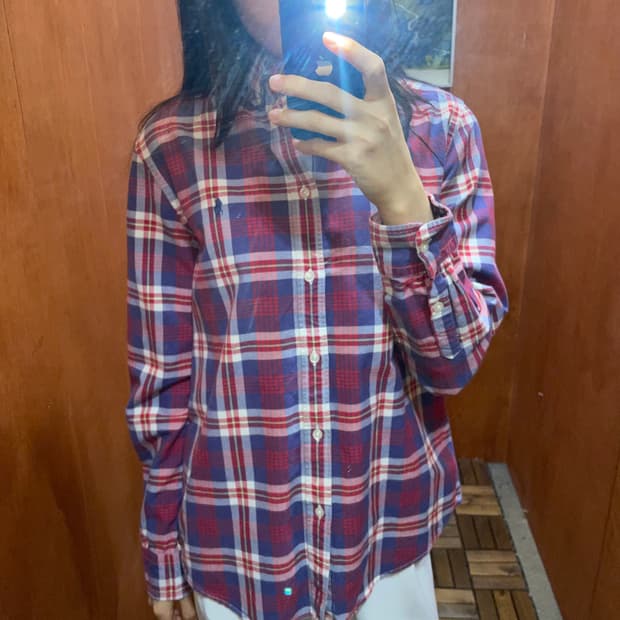 (XL) POLO 폴로 랄프로렌 체크 셔츠