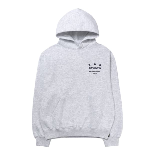 아이앱 스튜디오 25 후드 라이트 그레이 네이비 XL