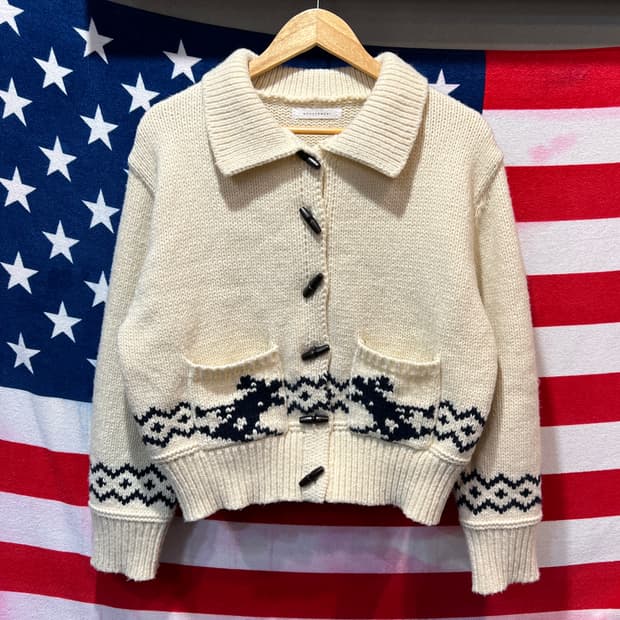 떡볶이 니트 가디건