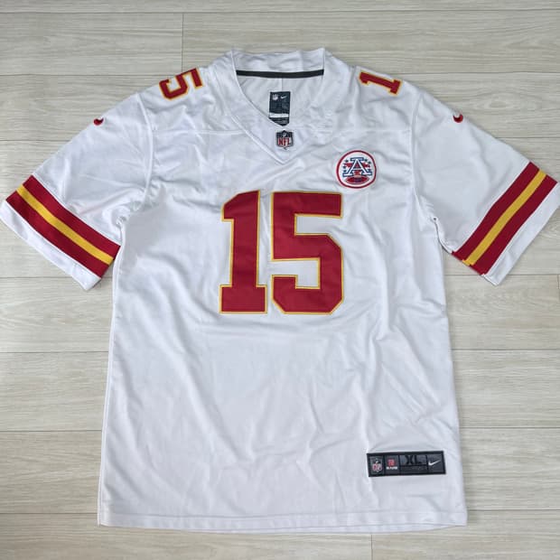 NFL 캔자스시티 치프스 나이키 게임 풋볼 저지 (패트릭 마홈스)