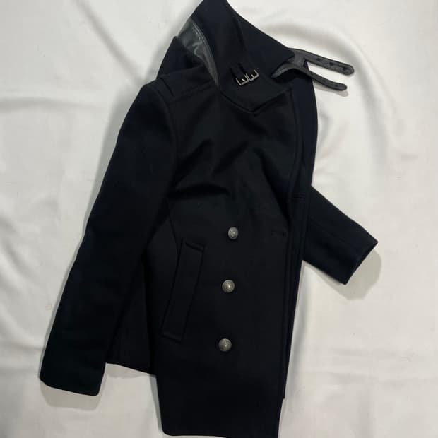 우영미 솔리드옴므 나폴레옹 피코트