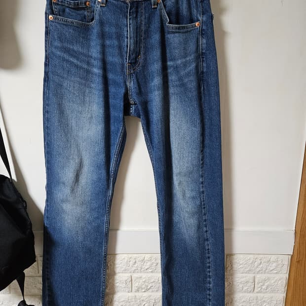 리바이스 505 청바지 W32