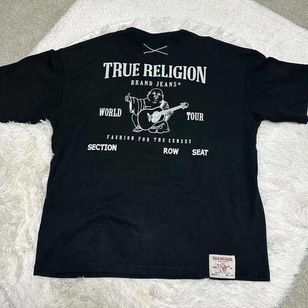 트루릴리전 오버핏 반팔 XL 새상품