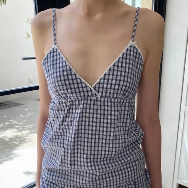 EDITH stripe tank top