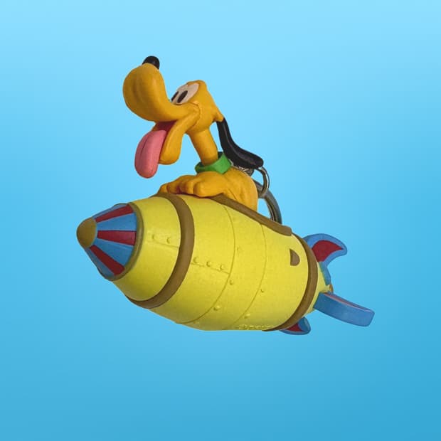 디즈니 플루토 로켓키링