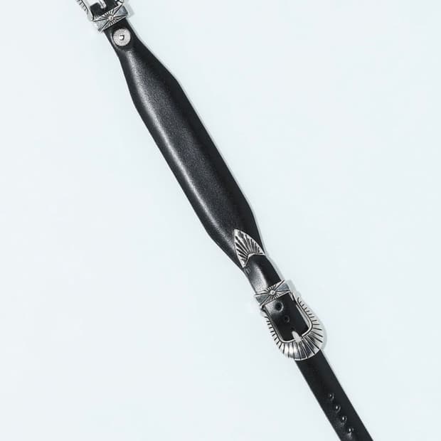 [OS] 토가 더블 버클 메탈 뱅글 팔찌