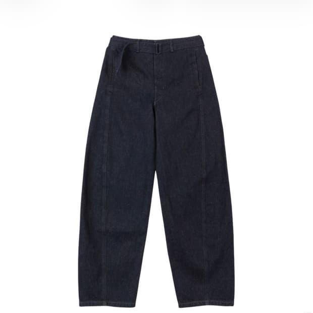 르메르 트위스트 벨트 팬츠 데님 인디고 팝니다