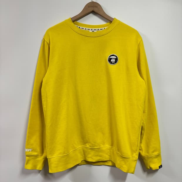 [XL] 에이프 AAPE 크루 맨투맨