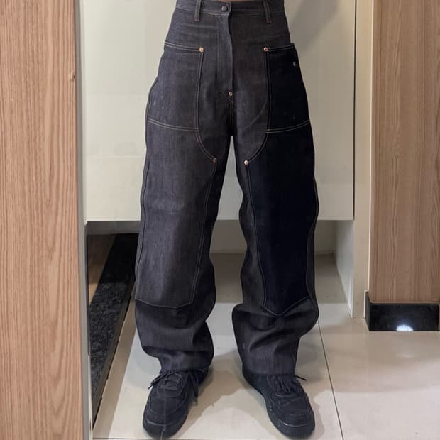 캐피탈 페인터 데님 팬츠