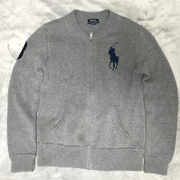 폴로 랄프로렌 빅포니 니트 집업