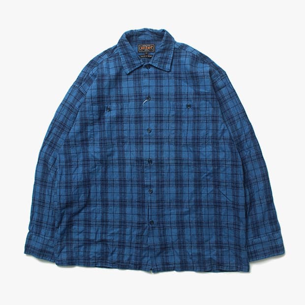  BEAMS PLUS "Blue Check Shirts"