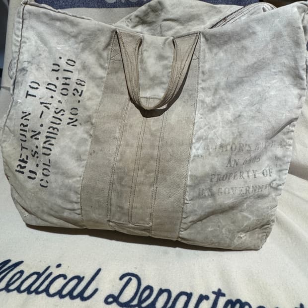 레어* 40s 대전용 USN 에비에이터 킷백