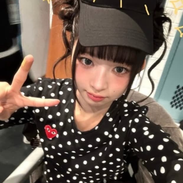 급처)꼼데가르송 도트 땡땡이 긴팔티셔츠 s 코이세이오 미스치프 쓰리타임즈