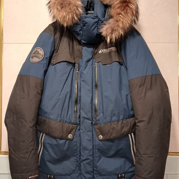디스커버리 정품 남성 패딩 105 사이즈