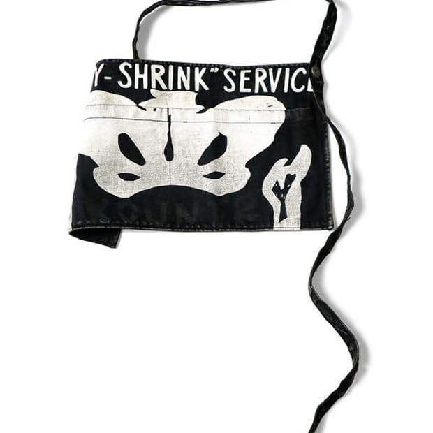 denim bone 2ways apron