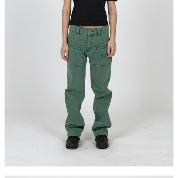 플라스틱프로덕트 split pocket 바지