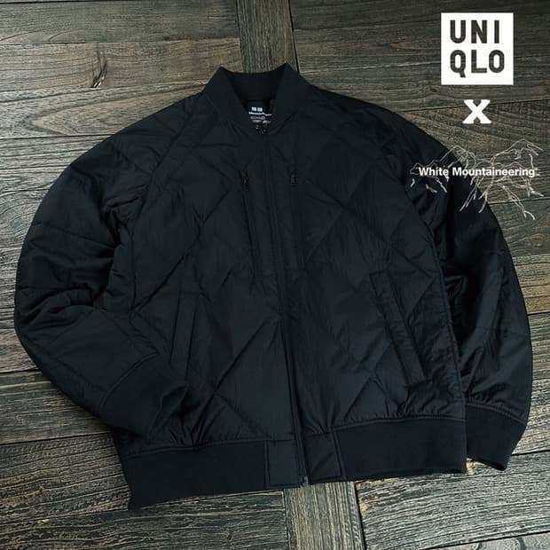[유니클로 X 화이트마운티니어링] 퀄팅 봄버 자켓 M19269