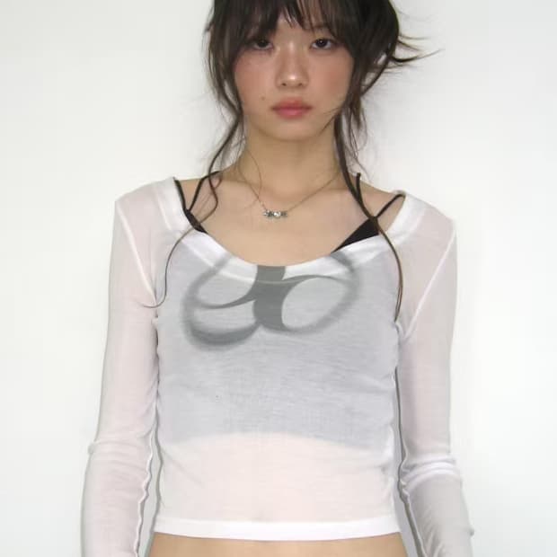 ASON SEE-THROUGH T