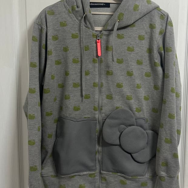 헬로키티 메르시보꾸 콜라보 후드집업 