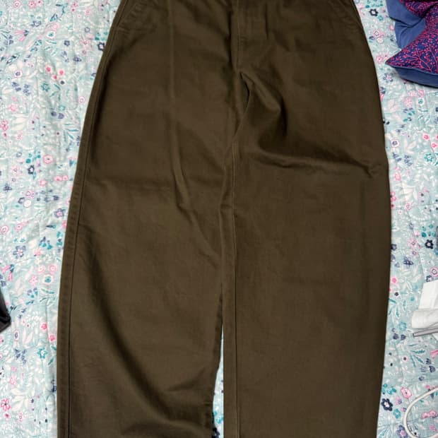 유니클로 U 와이드핏 치노팬츠 85