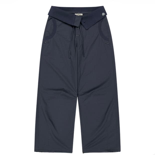 [ 구매]코이세이오 플로우 폴드 팬츠 네이비 0 사이즈 구합니다