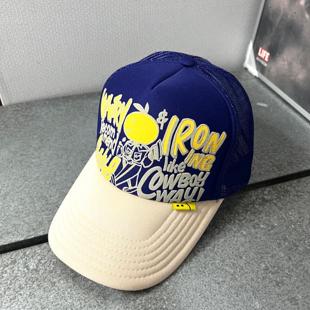 Kapital-Coneycowbowy Trucker Cap Purple 