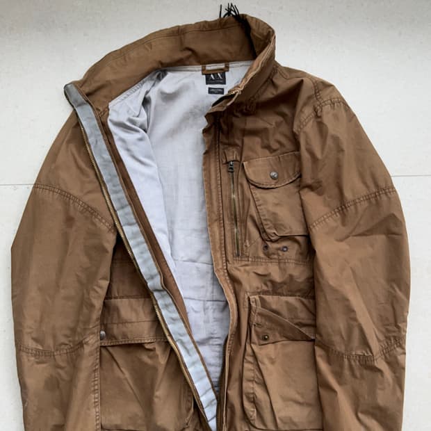 아르마니 익스체인지 스카치 야상