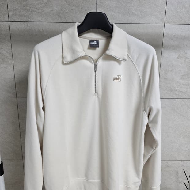 퓨마 반집업 맨투맨 xl