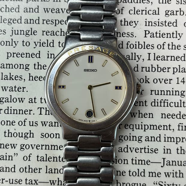 SEIKO PRESAGE 드레스 쿼츠