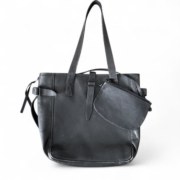 요시다 포터 소가죽 토트백 파우치 포함