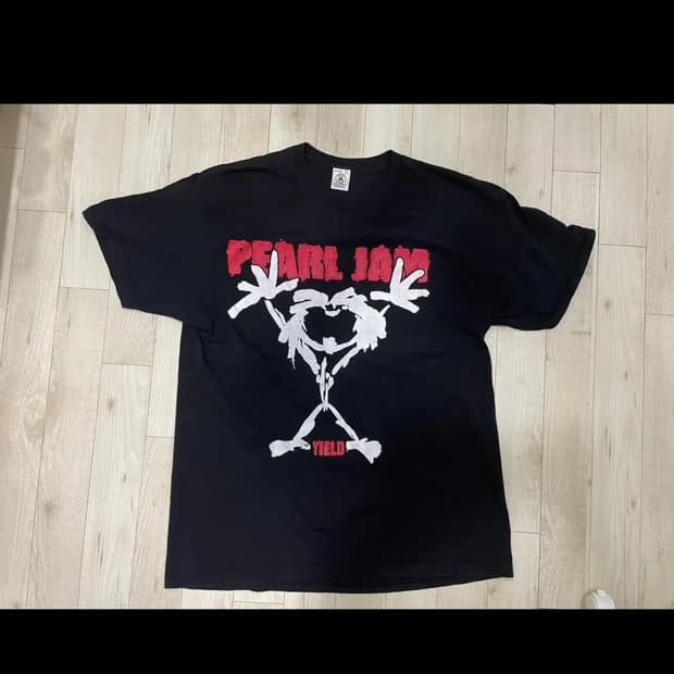 [XL] pearl jam yield tour 1998 빈티지 밴드티