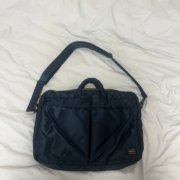 요시다포터 탱커 숄더백 네이비 라지