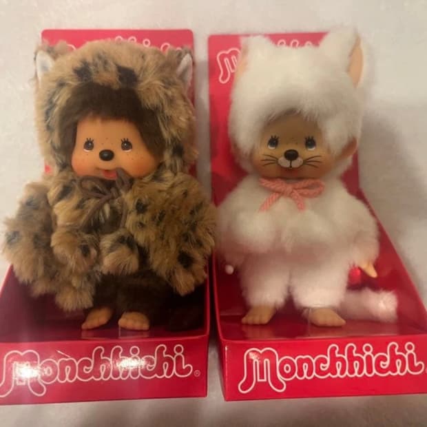 고양이 몬치치 희귀 몬치치 호피 몬치치  해외 한정