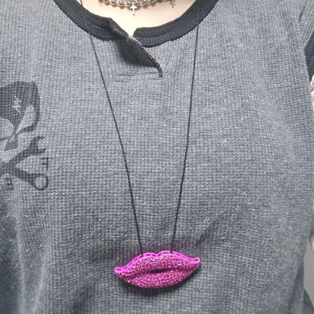 빈티지갸루갈마걀마 커스튬 목걸이