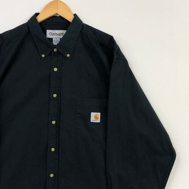 Xxl 칼하트 블랙 워크 셔츠