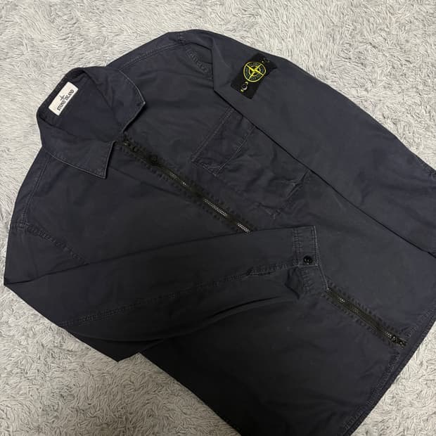 스톤아일랜드 19fw 올드이펙트 오버셔츠