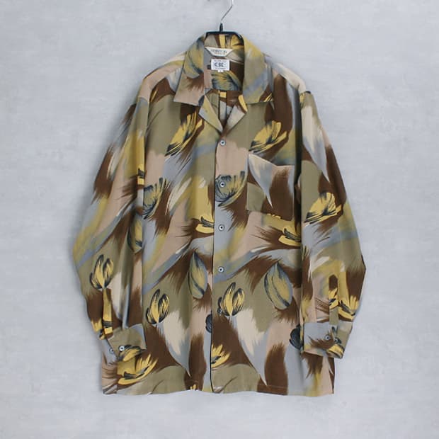 90's BONTON _ poly shirt