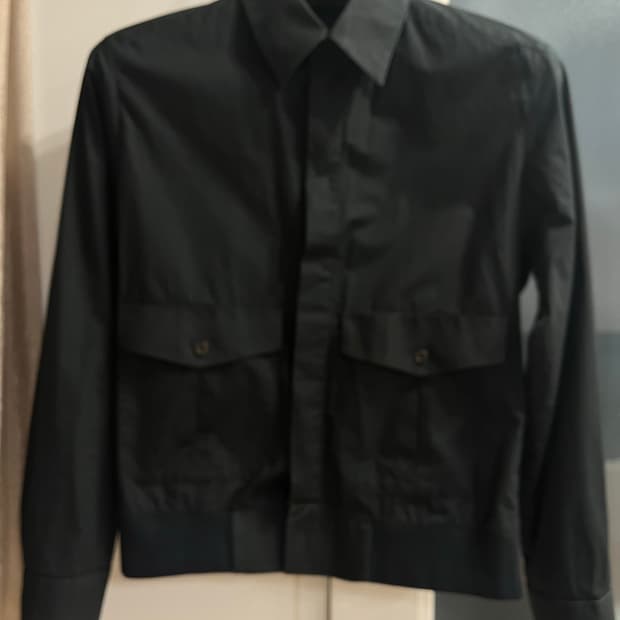 KRIS VAN ASSCHE COTTON SHIRTS BLOUSON