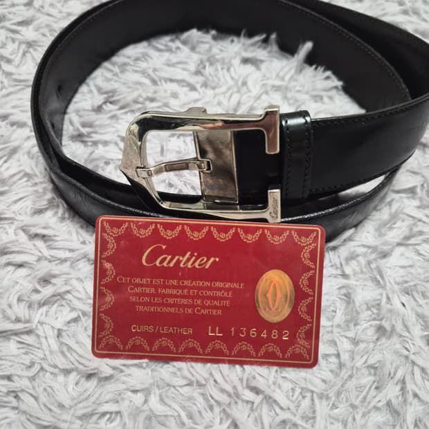 까르띠에 남성 벨트