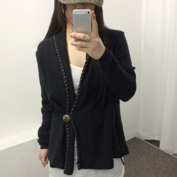 히피 스타일 사선 디테일 모리 세트