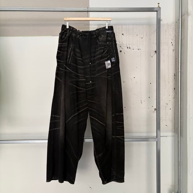 23SS MIHARA YASUHIRO TWIST DENIM PANTS