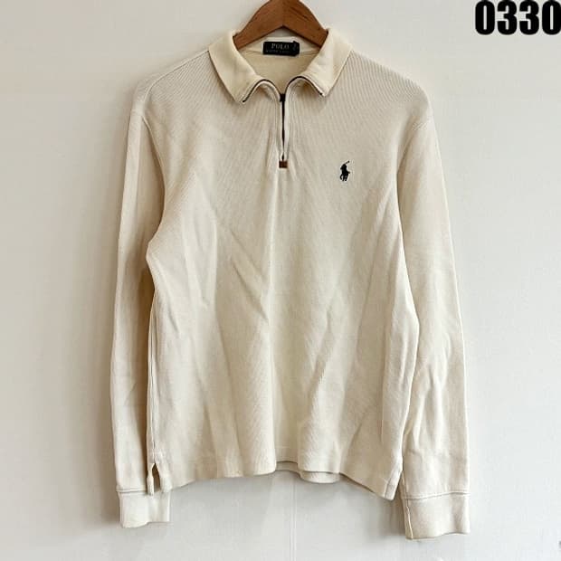 폴로 랄프로렌 하프집업 코튼 니트 S 0330