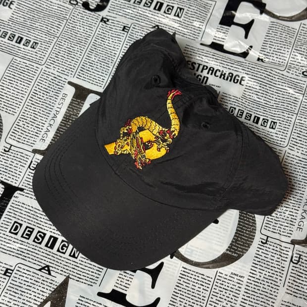 팔라스 드래곤 P로고 나일론 볼캡(20fw)