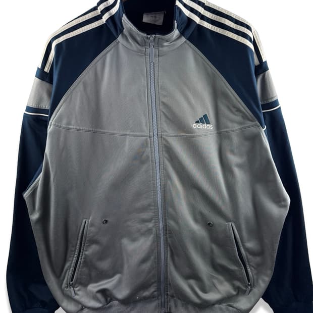 아디다스 네이비 그레이 올드스쿨 트랙탑져지3057
